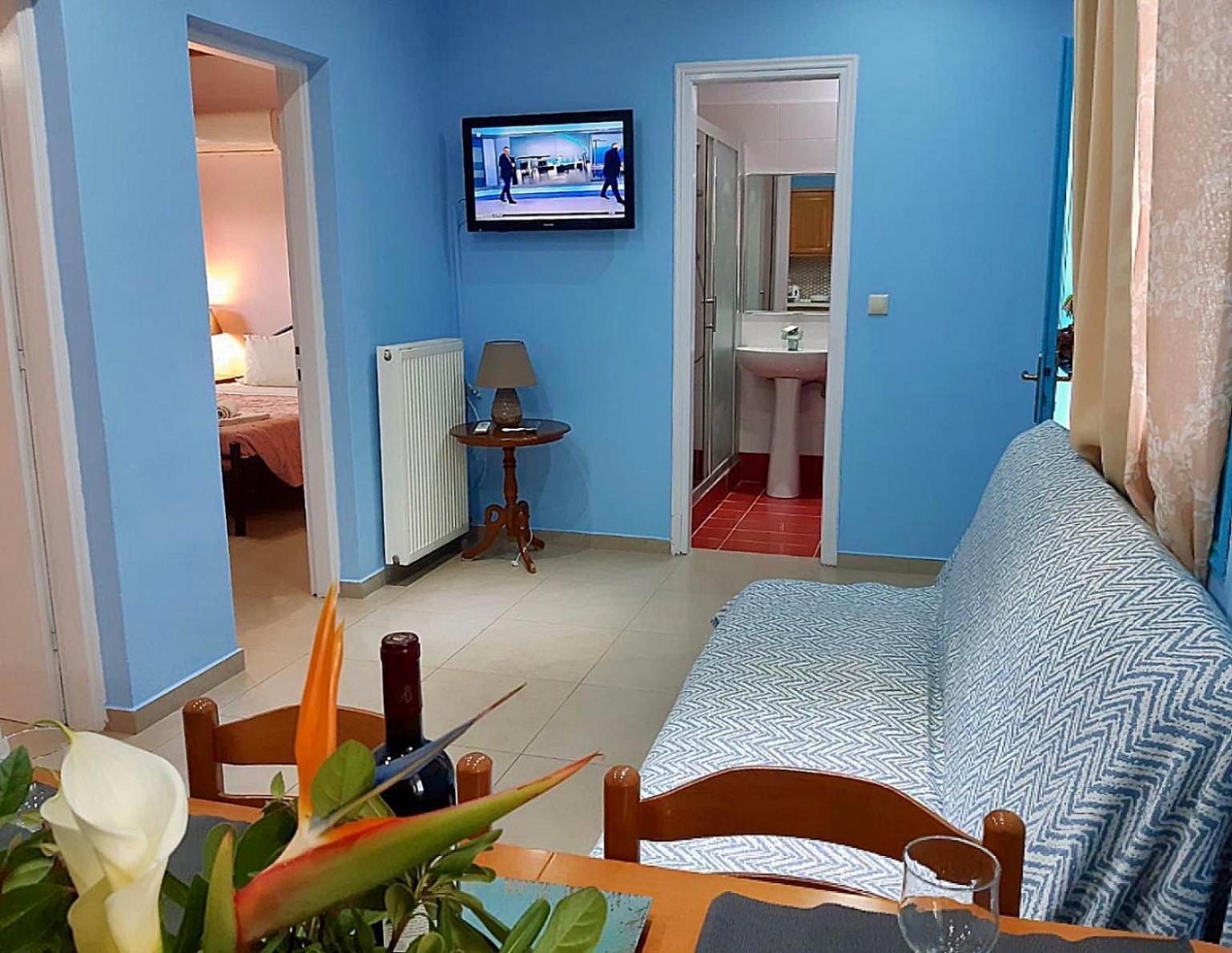 Apartament Angela Corfu Potamós Zewnętrze zdjęcie